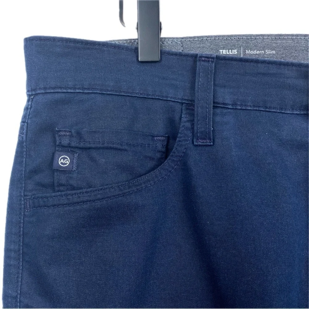 AG Men's Tellis Commuter Performance Airluxe Modern Slim Pants 35W in Bay Bridge